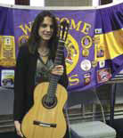 Classical guitarist, Laura Snowden