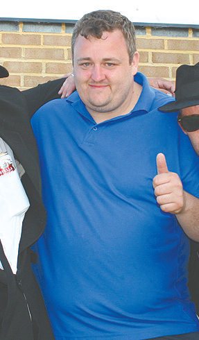 Mark Jones giving the thumbs up at the end of DeFest this summer. Photo by Jon Harrison www.localeventphotos.co.uk