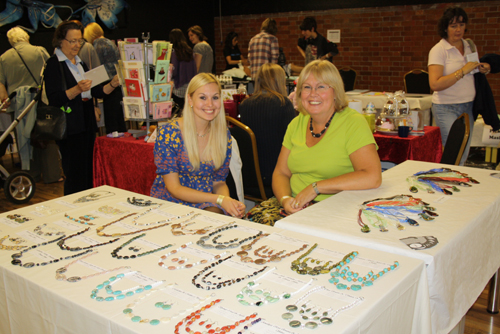 One of the many stalls selling beautiful crafts at The Arc last Sunday. Photo by Emma Berry.