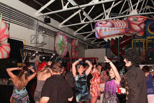 Dancers get into the groove to 70's and 80's music at the 'Retro Rewind Disco' held at The Arc on Saturday 4th September.  Photo by Jon Harrison, www.localeventphotos.co.uk   