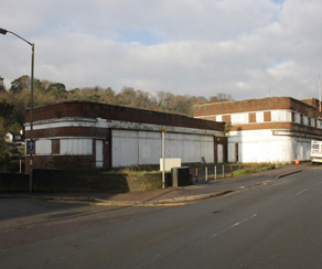 The old Rose & Young building in Croydon Road, Caterham