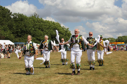 'Morris Dancers at last year's Kenley Funday'.   Photo by Jon Harrison.