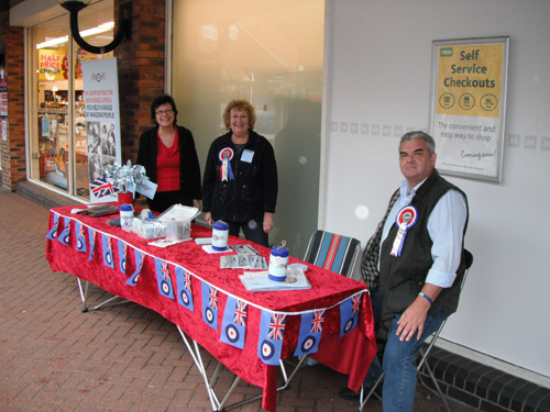 (From left) Evelyn Klein, Maggie Jones and Paul Surma.