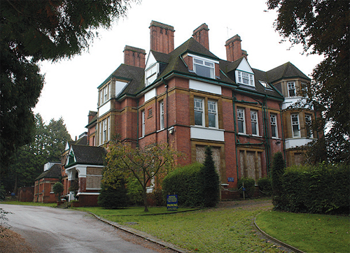 The former Marie Curie Hospice building.