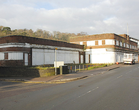 The ‘Rose & Young’ site in Croydon Road, Caterham.