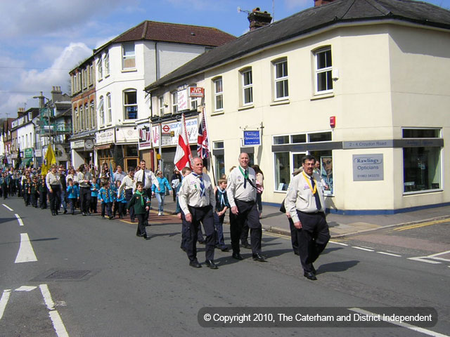 St. George's Day Parade, Caterham, 25th April 2010 / DSCN7405.jpg