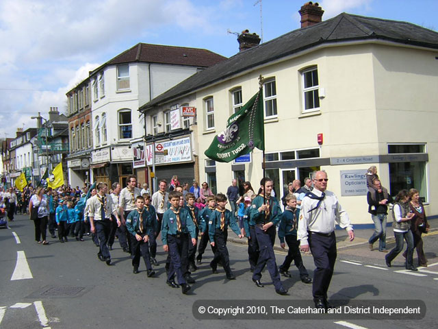 St. George's Day Parade, Caterham, 25th April 2010 / DSCN7409.jpg