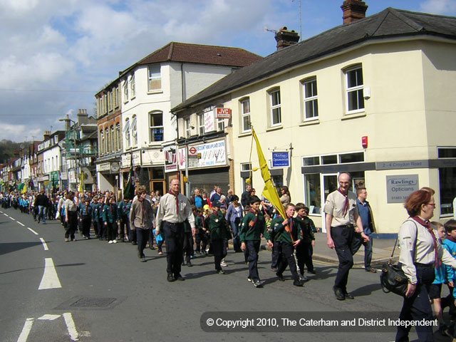 St. George's Day Parade, Caterham, 25th April 2010 / DSCN7414.jpg