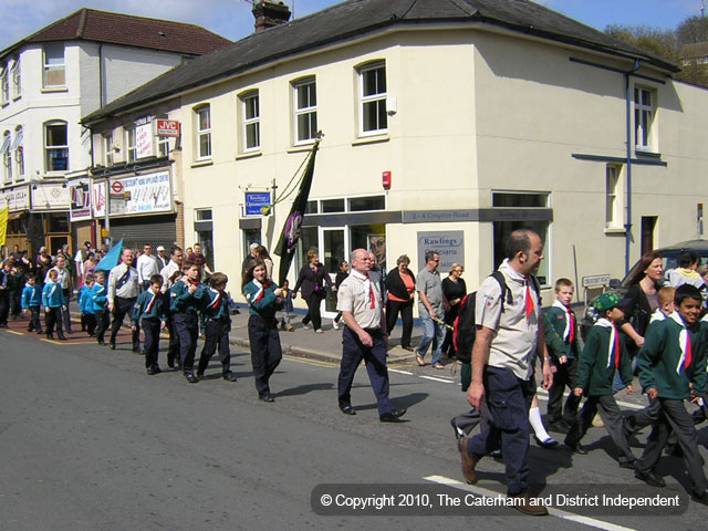 St. George's Day Parade, Caterham, 25th April 2010 / DSCN7417.jpg