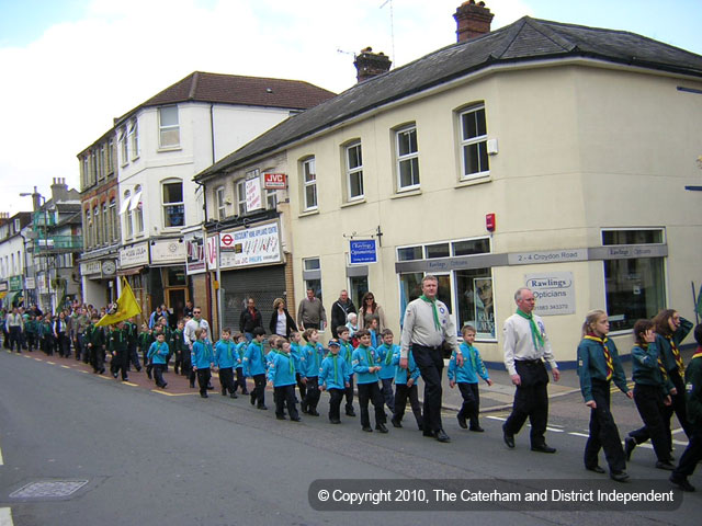 St. George's Day Parade, Caterham, 25th April 2010 / DSCN7426.jpg