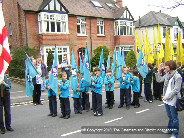 St. George's Day Parade, Caterham, 25th April 2010 / DSCN7436.jpg