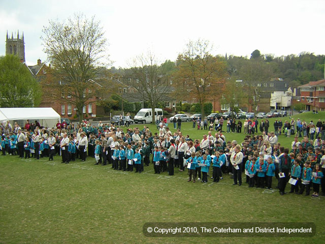 St. George's Day Parade, Caterham, 25th April 2010 / DSCN7438.jpg