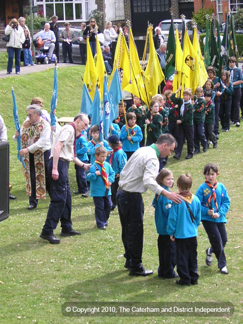 St. George's Day Parade, Caterham, 25th April 2010 / DSCN7442.jpg